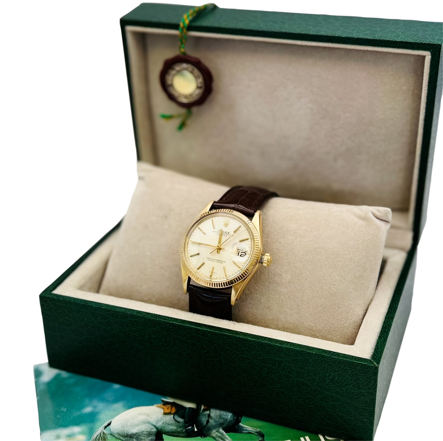 Rolex Date 1503 Solid 14k Yellow Gold Automatic