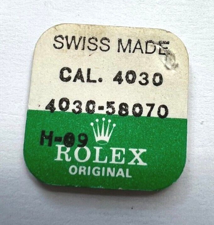 Genuine Rolex 4030 58070 Screws For Column Wheel OPEN BOX-UNUSED (3unit Package)