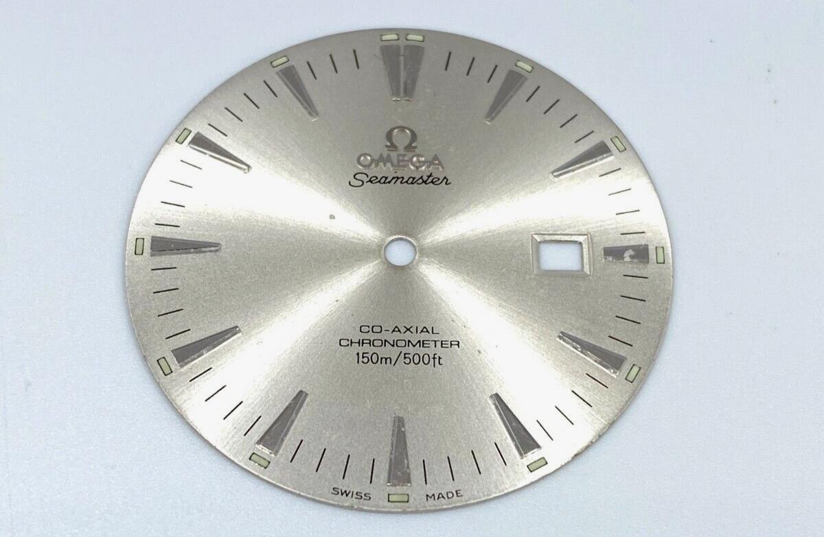 Genuine Omega Seamaster Master Co-Axial Silver Dial non-numeric hour marker