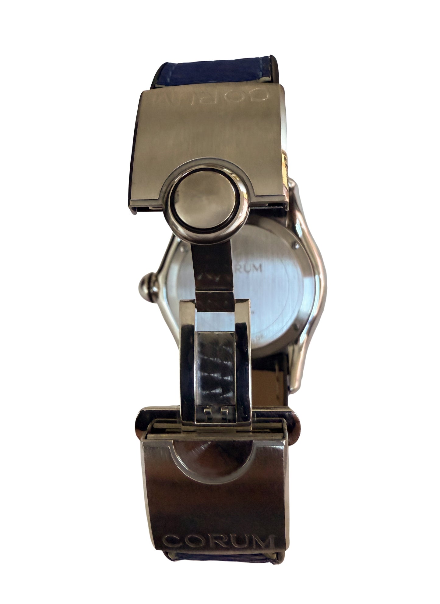 Corum Bubble 163.150.20 Stainless Steel, Blue Dial, Quartz