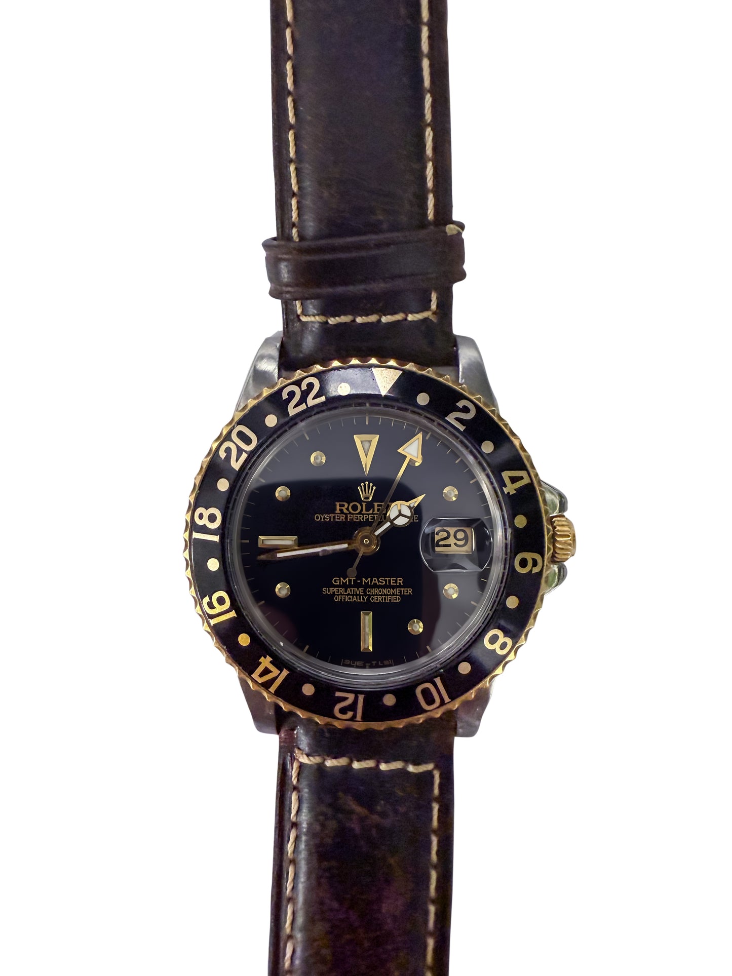 Rolex GMT Master 1675 Two Tone Steel and 18k Gold, Vintage 1978