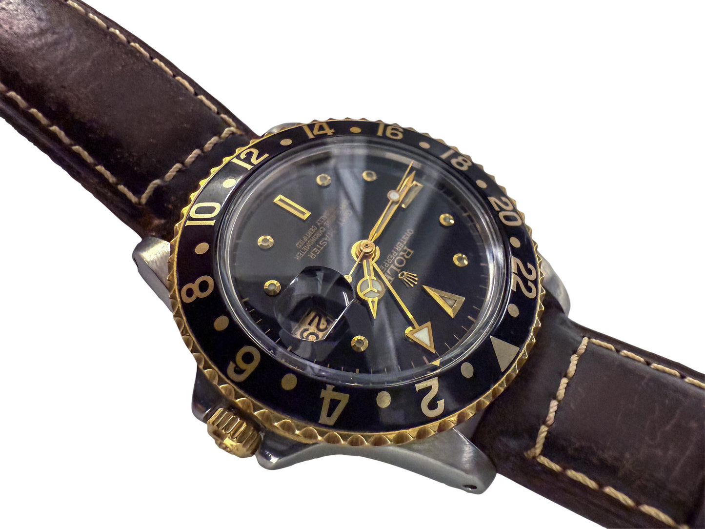 Rolex GMT Master 1675 Two Tone Steel and 18k Gold, Vintage 1978