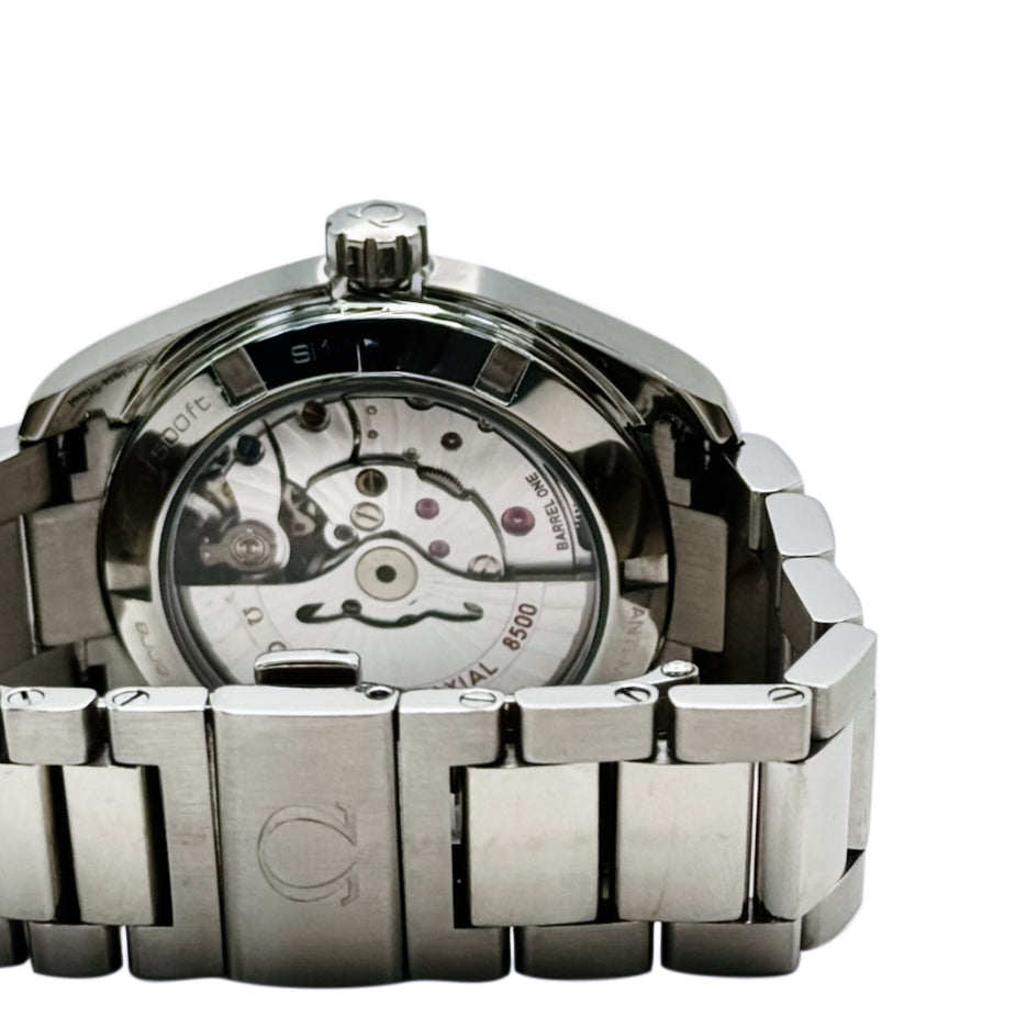 Omega Aqua Terra 38 mm Stainless Steel Mother of Pearl Diamond Dial