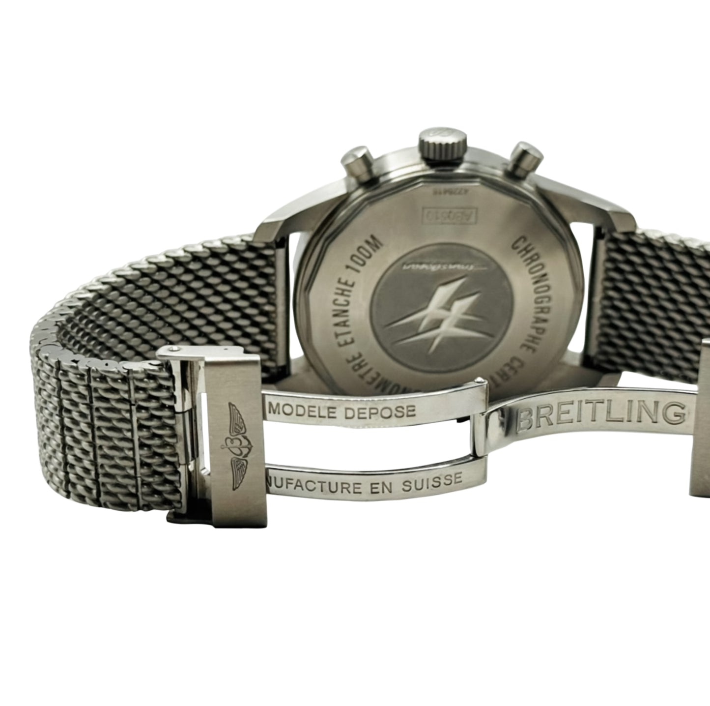 Breitling Transocean Unitime Pilot AB0510U6 World Time Chronograph